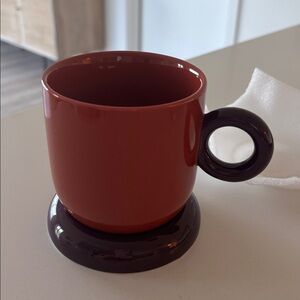 New Anthropologie 2 piece Set Rika Mug Set